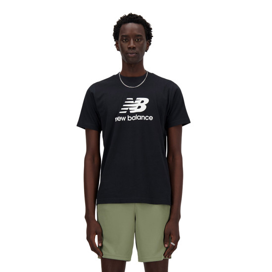 New Balance Ανδρική κοντομάνικη μπλούζα Stacked Logo T-Shirt